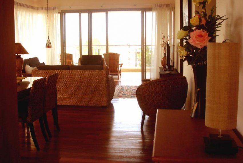 Condo from entrance way