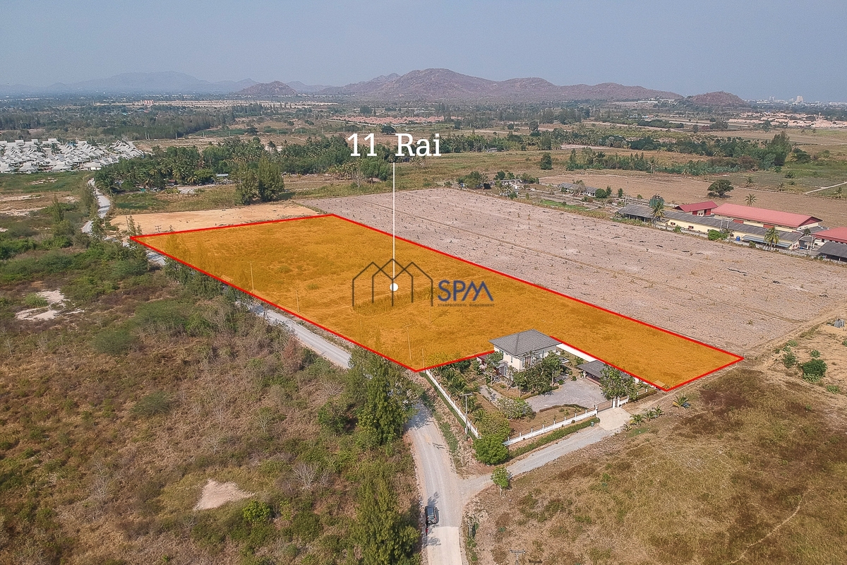 11 Rai Land for Sale at Hua Hin Soi 112
