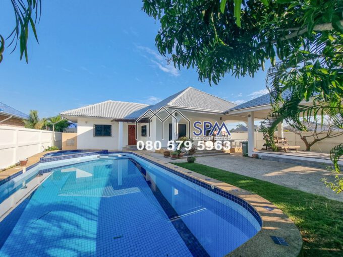 3 Bedrooms Pool Villa at Chatha Village, next from Palm Hills Golf course for sale with price 3.9 Million Baht