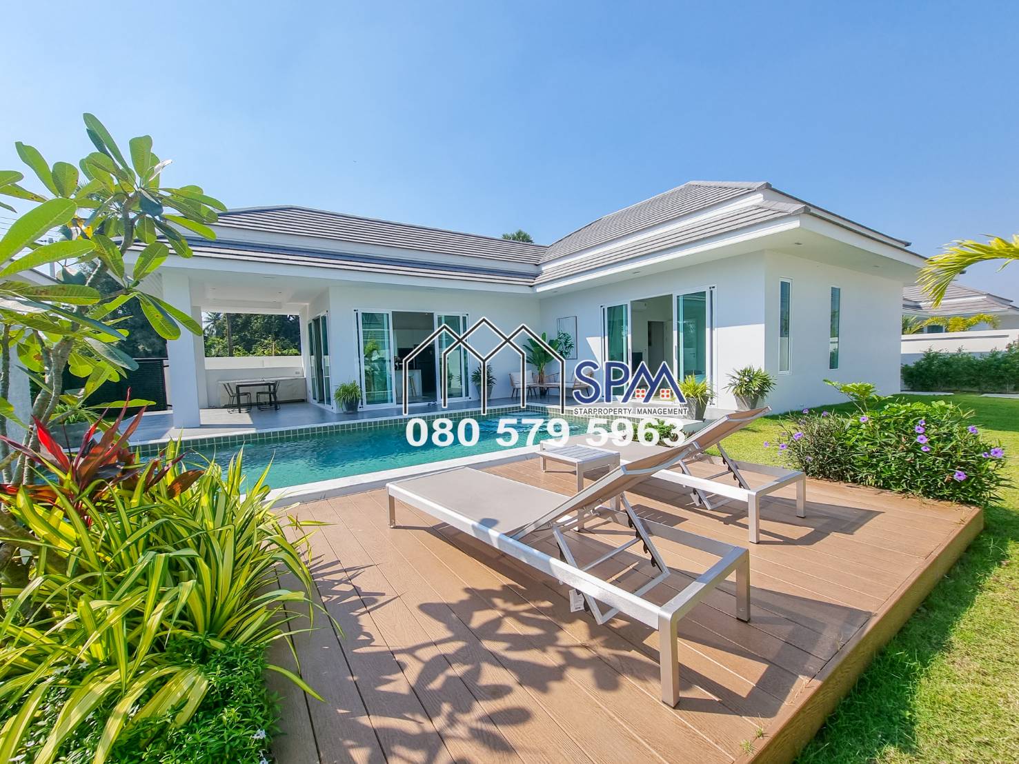 New House 3 Bedrooms Pool Villa At Bibury Hua Hin Soi 88 For Sale