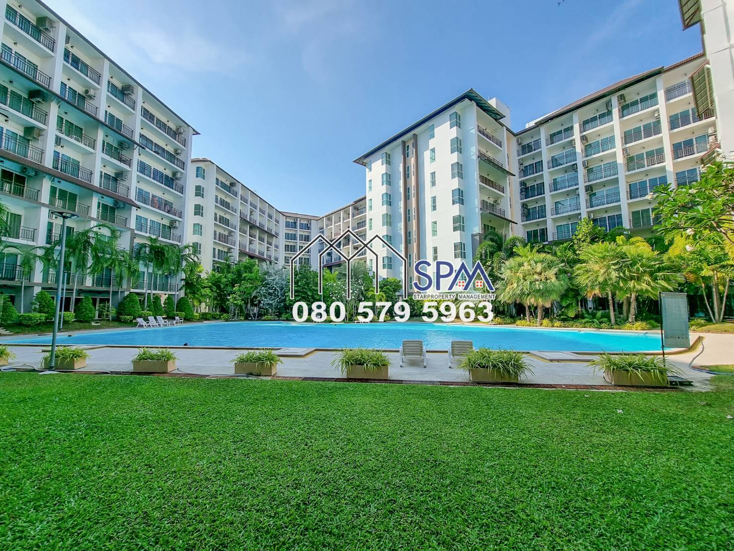 1 Bedroom unit at AD Resort Cha Am, Fully furnished price 3.4 Million Baht