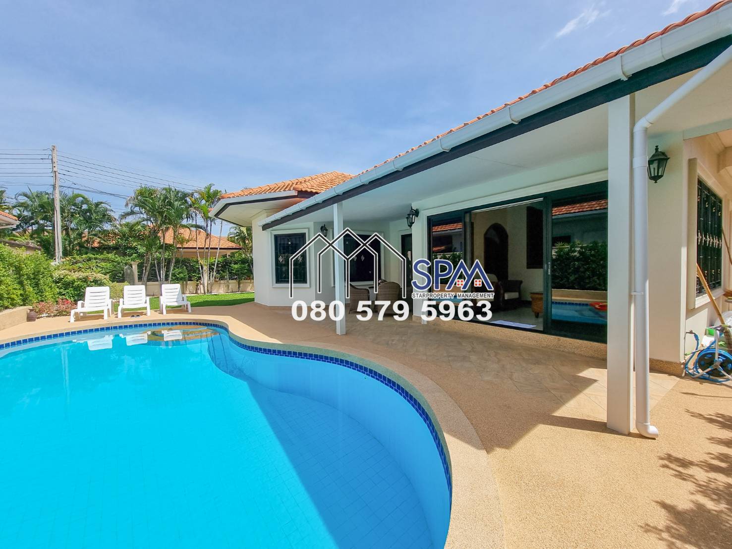 Pool Villa for rent at Orchid villa Hua Hin Soi 114