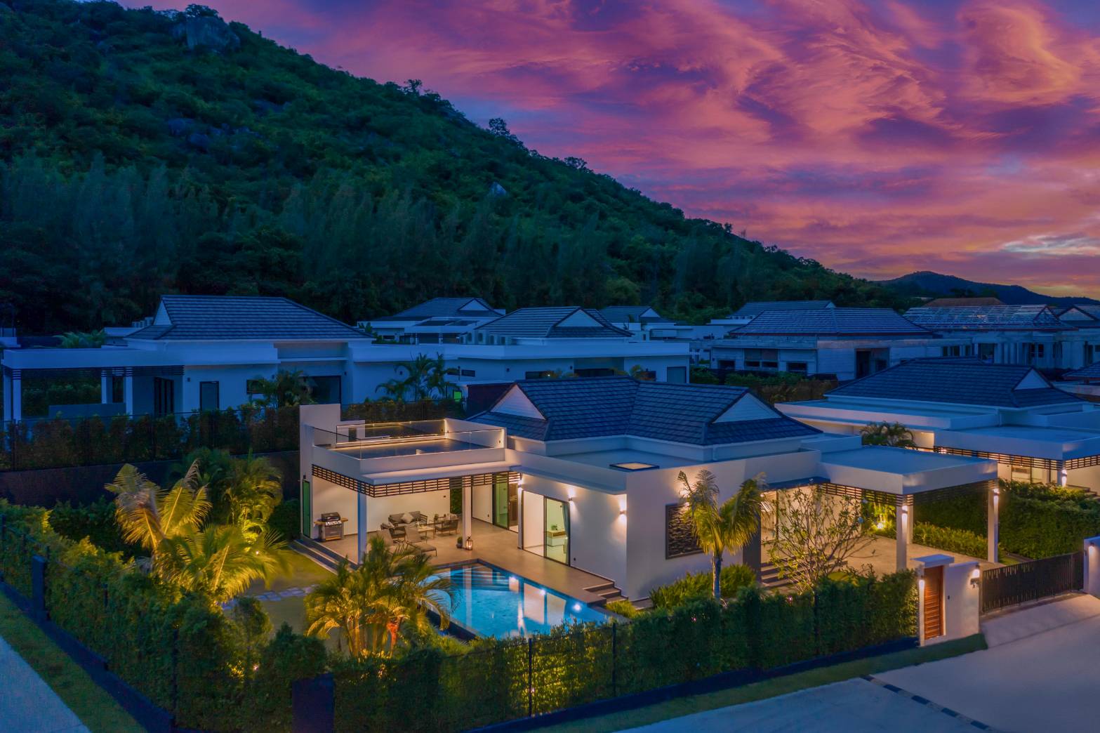 Brand New Pool Villa at Sivana Hills, Hua HIn Soi 126 for sale.