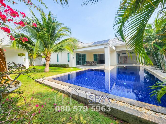 3 Bedrooms Pool villa  At Gold A Hua Hin For Rent