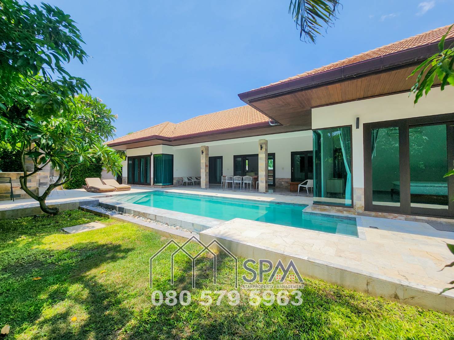 Pool Villa for Rent at Hana Village 2, Pranburi, Price 42,000 Baht per month
