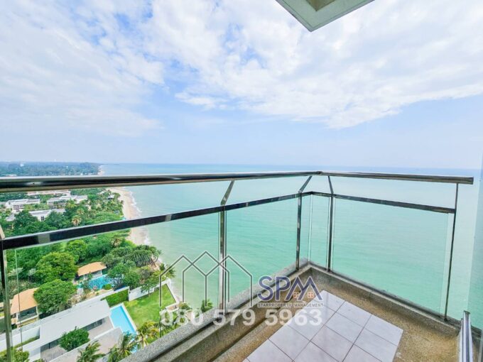 Great Sea view 1 bedroom at Rimhaad, on 15th floor for sale, price 6.59 Million Baht, Pets friendly.