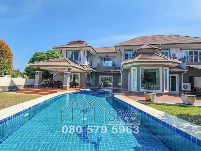Lake View Pool Villa at Palm Hills Golf Course for sale, Price 19.3 Million Baht