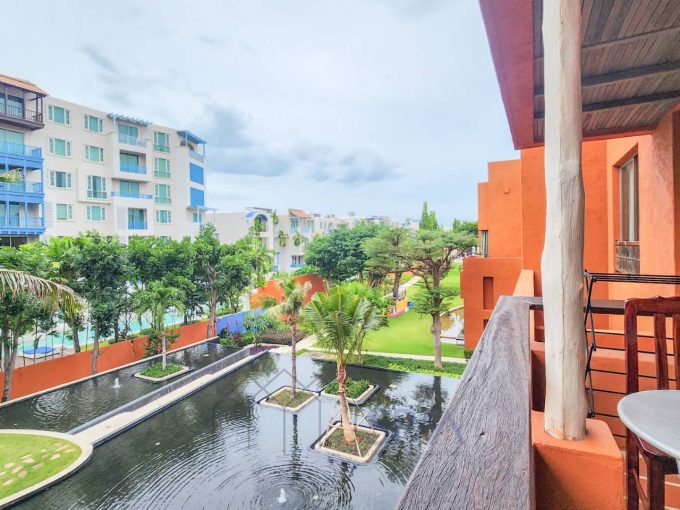 2 bedrooms unit, Beach front, 83 sqm. 3rd floor with pool view at Lastortugas Hua Hin Condominium for rent, Price 42,000 Baht/Month