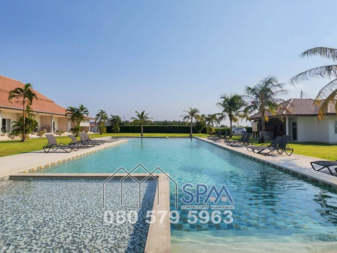 House for rent at Huahin, 2 Bedrooms town house At Mali Signature Hua Hin Soi 112, Price 28,000 Baht per month