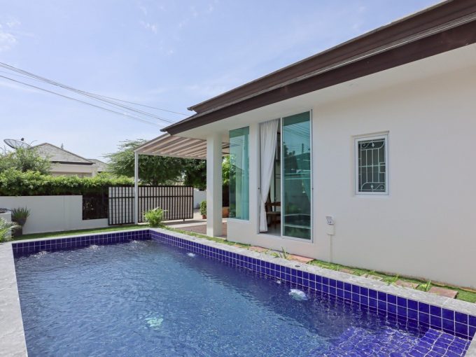 Beautiful Mountain view Pool Villa at Hua Hin Nice Breeze 6, Huahin Soi 6 for sale, price 4.5 Million Baht