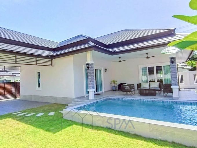 NEW Pool Villa for Sale at Hua Hin Grand Hills, Soi 70, price 9.2 Million Baht
