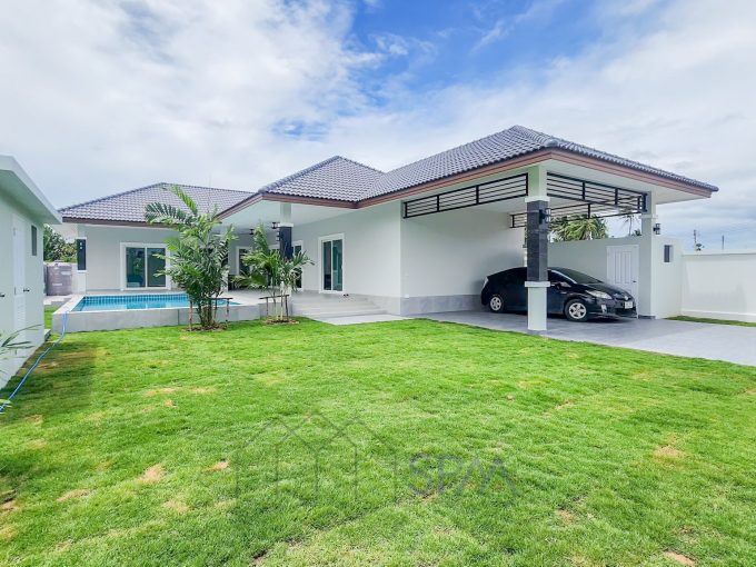 Brand New Pool Villa ready to move in, Huahin Soi 112, price 6.99 Million Baht